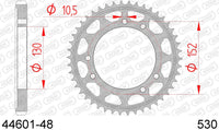 Corona AFAM 44601-48 in acc. passo 530