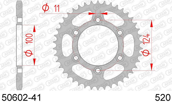 Corona AFAM 50602-41 in acc. passo 520