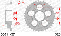 Corona AFAM 50611-37 in acc. passo 520