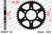 Corona AFAM 50807-43 in acc. passo 525