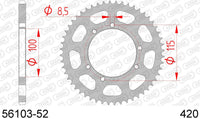 Corona AFAM 56103-52 in acc. passo 420