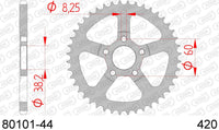 Corona AFAM 80101-44 in acc. passo 420