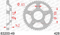 Corona AFAM 83200-49 in acc. passo 428