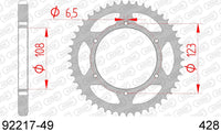 Corona AFAM 92217-49 in acc. passo 428