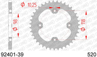 Corona AFAM 92401-39 in acc. passo 520