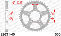 Corona AFAM 92631-45 in acc. passo 525