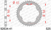 Corona AFAM 92634-41 in acc. passo 525