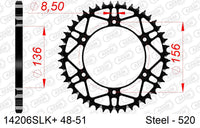 Corona AFAM 14206SLK+51 in acc. passo 520