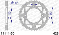 Corona AFAM 11111-50 in all. passo 428