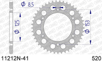 Corona AFAM 11212N-41 in all. passo 520