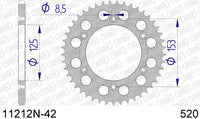 Corona AFAM 11212N-42 in all. passo 520
