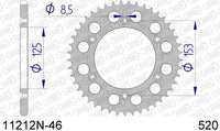 Corona AFAM 11212N-46 in all. passo 520