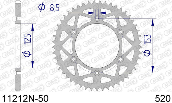 Corona AFAM 11212N-50 in all. passo 520