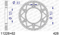 Corona AFAM 11228+62 in all. passo 428