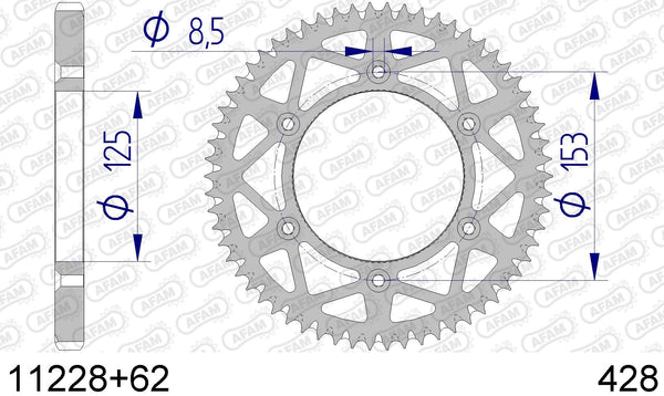 Corona AFAM 11228+62 in all. passo 428