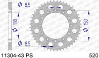 Corona AFAM 11304-43 PS in all. passo 520
