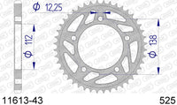 Corona AFAM 11613-43 in all. passo 525