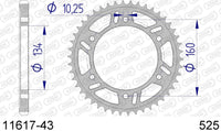 Corona AFAM 11617-43 in all. passo 525