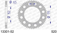 Corona AFAM 13301-52 in all. passo 520