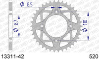 Corona AFAM 13311-42 in all. passo 520