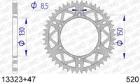 Corona AFAM 13323+47 in all. passo 520