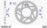 Corona AFAM 15405-47 in all. passo 520