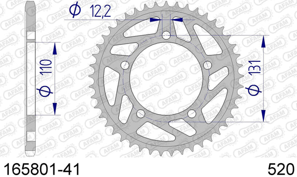 Corona AFAM 165801-41 in all. passo 520