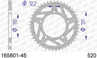 Corona AFAM 165801-45 in all. passo 520