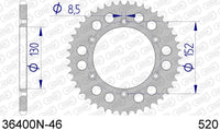Corona AFAM 36400N-46 in all. passo 520