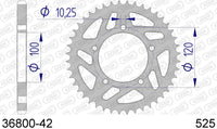 Corona AFAM 36800-42 in all. passo 525