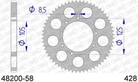 Corona AFAM 48200-58 in all. passo 428