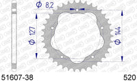Corona AFAM 51607-38 in all. passo 520