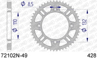 Corona AFAM 72102N-49 in all. passo 428