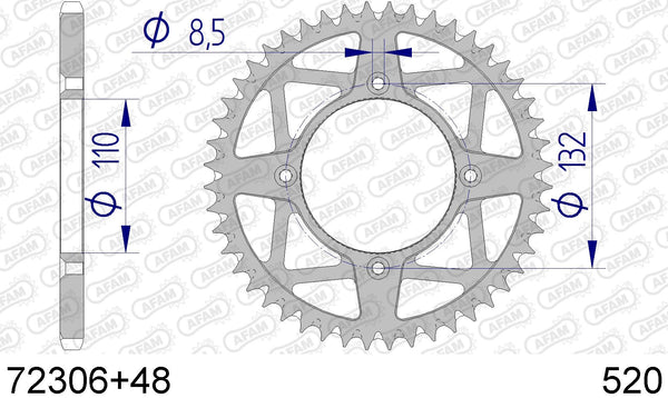 Corona AFAM 72306+48 in all. passo 520