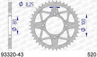 Corona AFAM 93320-43 in all. passo 520