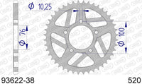 Corona AFAM 93622-38 in all. passo 520