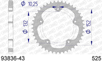 Corona AFAM 93836-43 in all. passo 525