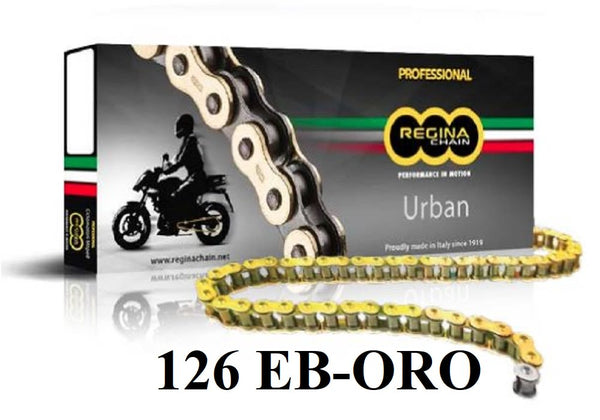 Catena 126EB-ORO 92 maglie passo 428 - Oro