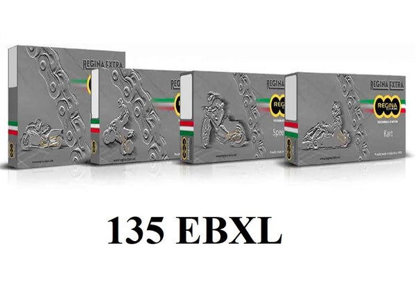 Catena 135EBXL 110 maglie passo 520 - Nera