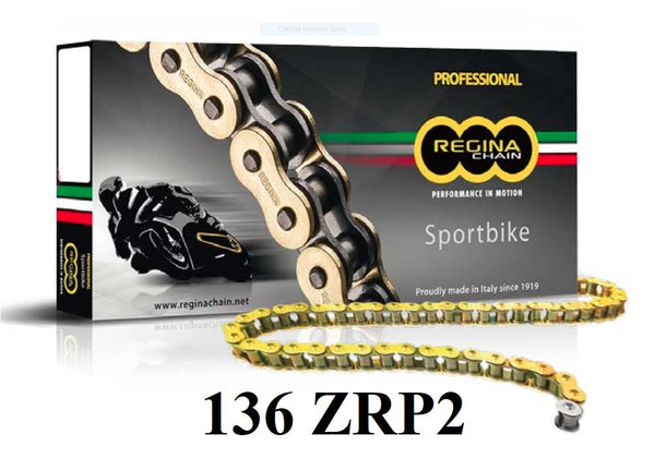 Catena 136ZRP2 112 maglie passo 530 - Oro