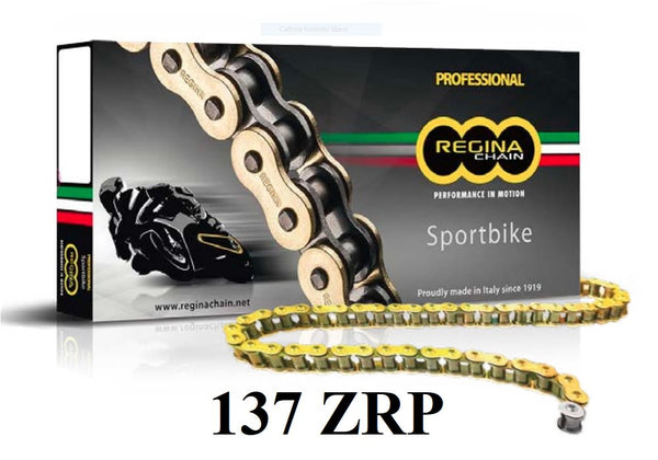 Catena 137ZRP 122 maglie passo 525 - Oro