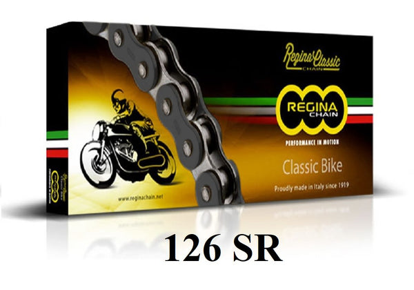 Catena 126SR 124 maglie passo 428 - Nera