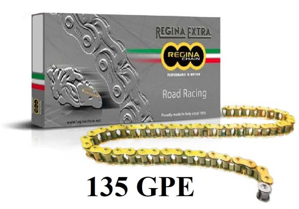 Catena 135GPE 124 maglie passo 520 - Oro