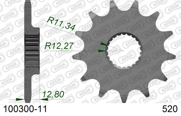 Pignone AFAM 100300-11 passo 520