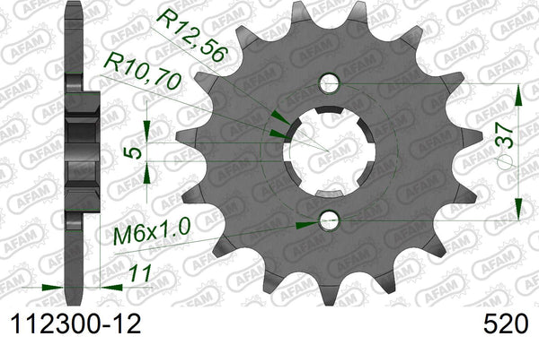 Pignone AFAM 112300-12 passo 520