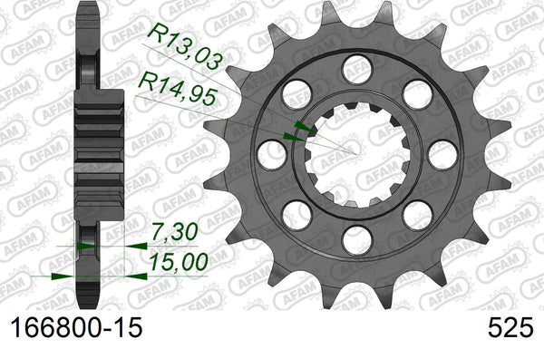 Pignone AFAM 166800-15 passo 525