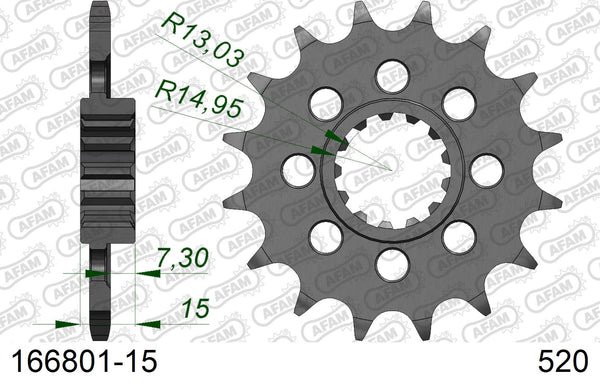 Pignone AFAM 166801-15 passo 520