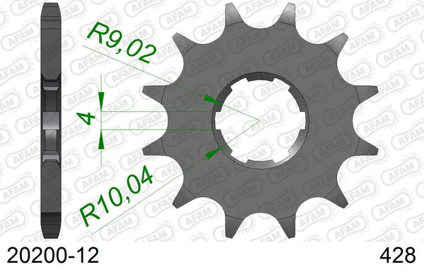 Pignone AFAM 20200-12 passo 428