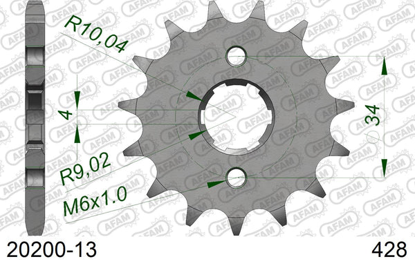 Pignone AFAM 20200-13 passo 428