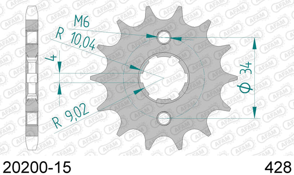 Pignone AFAM 20200-15 passo 428